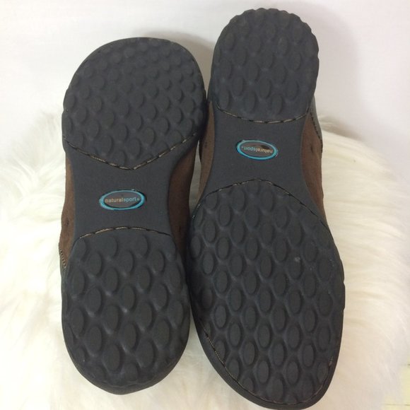 Dr Scholls Womens Shoes Size 10 M Natural Sport Brown Suede  Massaging Gel - Picture 6 of 11